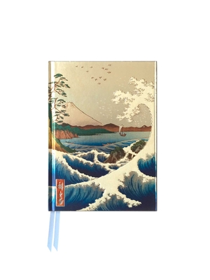 Hiroshige: Sea at Satta (Foiled Pocket Journal) (Flame Tree Pocket Notebooks) By Flame Tree Studio (Created by) Cover Image