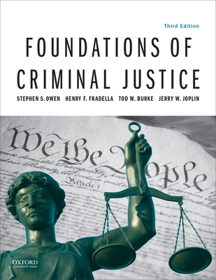 Foundations of Criminal Justice Cover Image