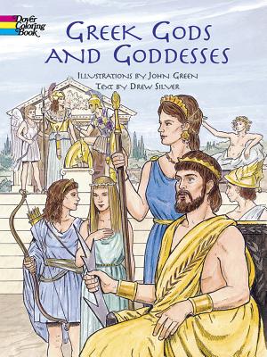 Greek Gods and Goddesses (Dover Classic Stories Coloring Book) Cover Image