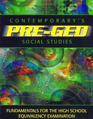 Pre-GED Satellite Book: Social Studies (Contemporary's Pre-GED Series) Cover Image
