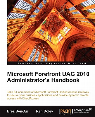 Microsoft Forefront Uag 2010 Administrator's Handbook Cover Image