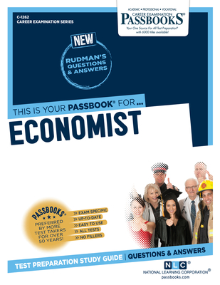 Economist (C-1262): Passbooks Study Guide (Career Examination Series #1262) Cover Image