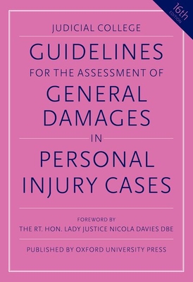Guidelines for the Assessment of General Damages in Personal Injury Cases Cover Image