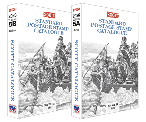 2026 Scott Stamp Postage Catalogue Volume 5: Cover Countries N-Sam (2 Copy Set): Scott Stamp Postage Catalogue Volume 5: Countries N-Sam By Jay Bigalke (Editor in Chief), Jim Kloetzel (Consultant), Chad Snee Cover Image