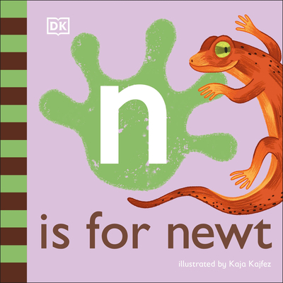 N is for Newt (The Animal Alphabet Library) (Board book) | Hooked