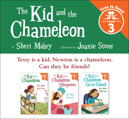 The Kid and the Chameleon Set #1 (the Kid and the Chameleon: Time to Read, Level 3) By Sheri Mabry, Joanie Stone (Illustrator) Cover Image