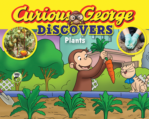 Curious George Discovers Plants Cover Image