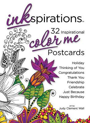 Inkspirations Color Me Postcards Cover Image
