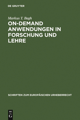 On-demand Anwendungen in Forschung und Lehre Cover Image
