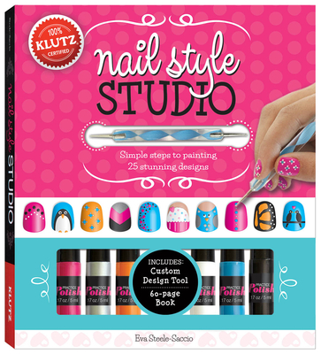 Nail Style Studio: Simple Steps to Painting 25 Stunning Designs [With 6 Bottles of Nail Polish, Custom Design Tool and 250 Stick-On Stencils] By Klutz (Created by) Cover Image