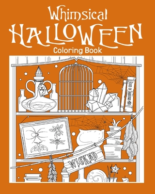 Halloween Coloring Book, Coloring Books for Adults, Coloring Books