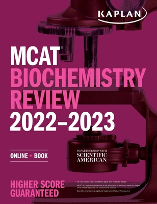 MCAT Biochemistry Review 2022-2023: Online + Book (Kaplan Test Prep) By Kaplan Test Prep Cover Image