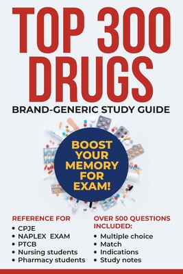 Top 300 Drugs Study Guide: Brand Generic study Guide Cover Image