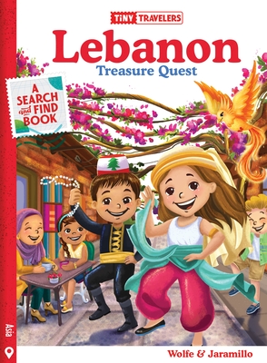 Tiny Travelers Lebanon Treasure Quest By Steven Wolfe Pereira, Susie Jaramillo Cover Image
