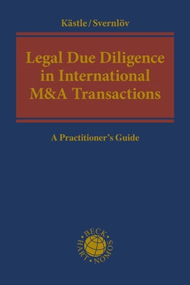 Legal Due Diligence in International M&A Transactions: A Practitioner's Guide Cover Image