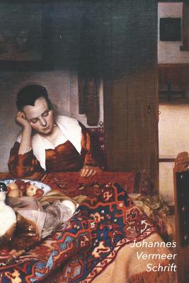 Johannes Vermeer Schrift: Slapend Meisje Artistiek Dagboek voor Aantekeningen Stijlvol Notitieboek Ideaal Voor School, Studie, Recepten of Wacht By Studio Landro Cover Image