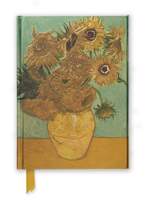 Van Gogh: Sunflowers (Foiled Journal) (Flame Tree Notebooks) Cover Image