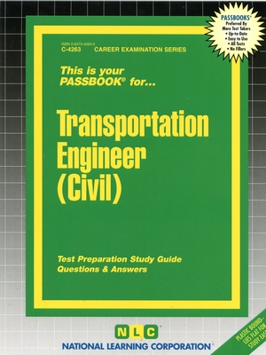 Transportation Engineer (Civil): Passbooks Study Guide (Career Examination Series) By National Learning Corporation Cover Image
