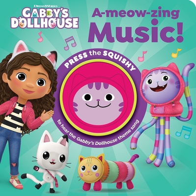 DreamWorks Gabby's Dollhouse: A-Meow-Zing Music! Sound Book [With Battery] By Pi Kids Cover Image