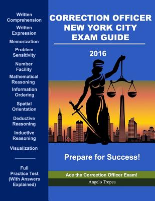 Correction Officer New York City Exam Guide Cover Image