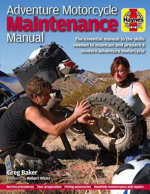 Adventure Motorcycle Maintenance Manual (Haynes Manuals) Cover Image