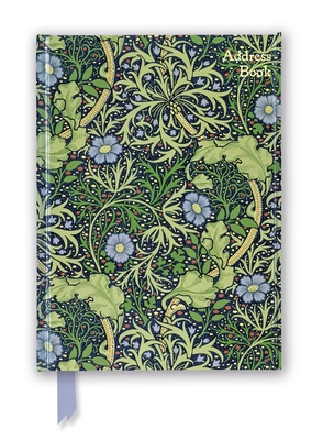 William Morris: Seaweed (Address Book) (Flame Tree Address Books) By Flame Tree Studio (Created by) Cover Image