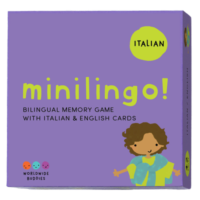 Minilingo Italian / English Bilingual Flashcards: Bilingual Memory Game
