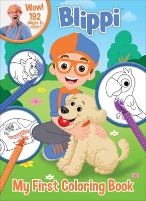 Blippi: My First Coloring Book By Editors of Studio Fun International Cover Image