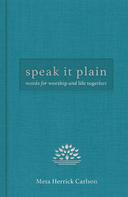 Cover for Speak It Plain