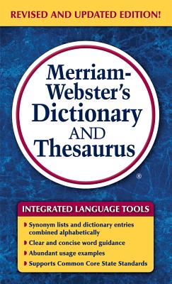 Merriam-Webster's Dictionary and Thesaurus cover