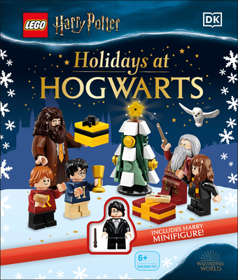 LEGO Harry Potter Holidays at Hogwarts: With LEGO Harry Potter minifigure in Yule Ball robes By DK Cover Image