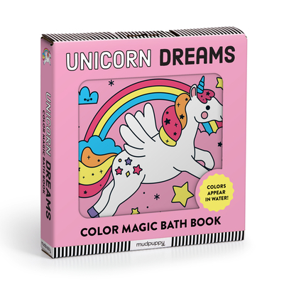 Unicorn Dreams Color Magic Bath Book By Mudpuppy, Clémentine Derodit (Illustrator) Cover Image