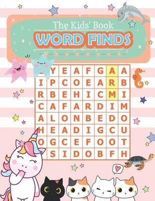 Word Search Red Puzzles Book 288 Page Large Print Kid Child Fun Activity Book A4 