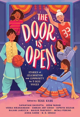 Cover for The Door Is Open: Stories of Celebration and Community by 11 Desi Voices