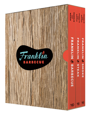The Complete Franklin Barbecue Collection [Special Edition, Three-Book Boxed Set]: Franklin Barbecue, Franklin Steak, and Franklin Smoke By Aaron Franklin, Jordan Mackay Cover Image