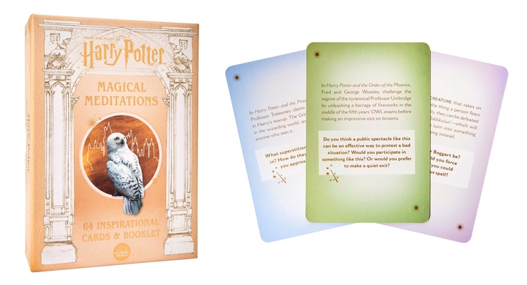Harry Potter: Magical Meditations: 64 Inspirational Cards Based on the Wizarding World (Harry Potter Inspiration, Gifts for Harry Potter Fans)