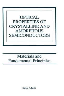 Cover for Optical Properties of Crystalline and Amorphous Semiconductors