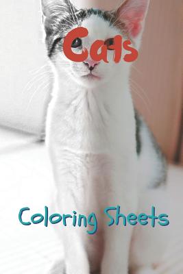 Cat Coloring Sheets: 30 Cat Drawings, Coloring Sheets Adults Relaxation, Coloring Book for Kids, for Girls, Volume 8 By Julian Smith Cover Image