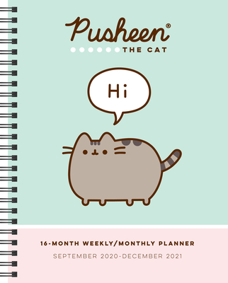 Pusheen 16-Month 2020-2021 Weekly/Monthly Planner Calendar