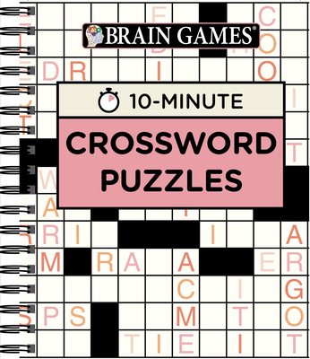 Brain Games - 10 Minute: Crossword Puzzles (Pink): Volume 2