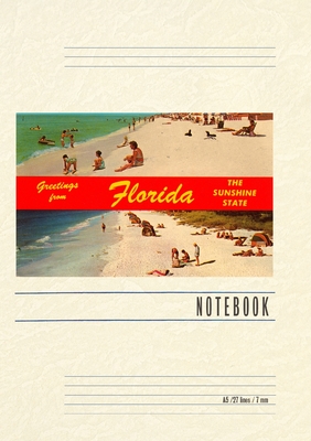 Vintage Lined Notebook Greetings from Florida Cover Image