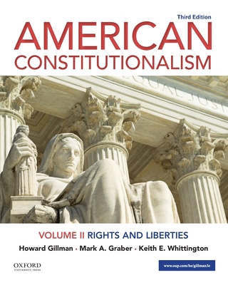 American Constitutionalism: Volume II: Rights and Liberties Cover Image