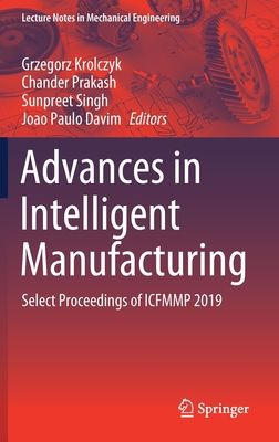 Advances in Intelligent Manufacturing: Select Proceedings of Icfmmp 2019 (Lecture Notes in Mechanical Engineering) Cover Image