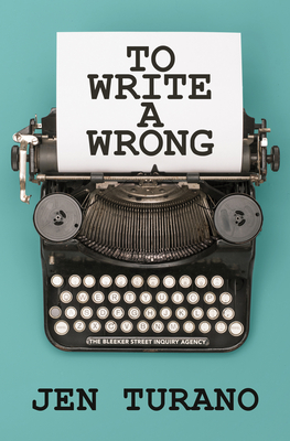 Cover for To Write a Wrong