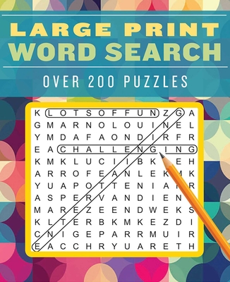 Large Print Word Search (Large Print Puzzle Books) Cover Image