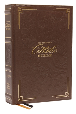 Nrsvce, Illustrated Catholic Bible, Leather Over Board, Comfort Print: Holy Bible By Catholic Bible Press Cover Image