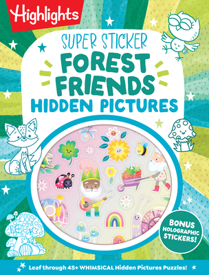 Super Sticker Forest Friends Hidden Pictures: 64-Page Puzzle Book