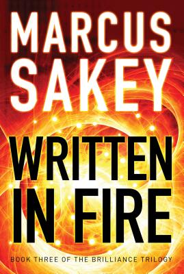 Cover for Written in Fire (Brilliance Trilogy #3)