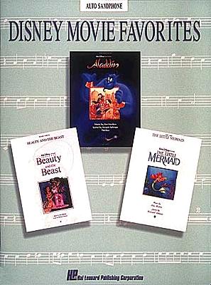 Disney Movie Favorites: Alto Sax Solos Cover Image
