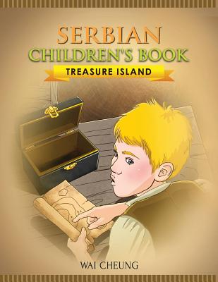 Serbian Children's Book: Treasure Island Cover Image